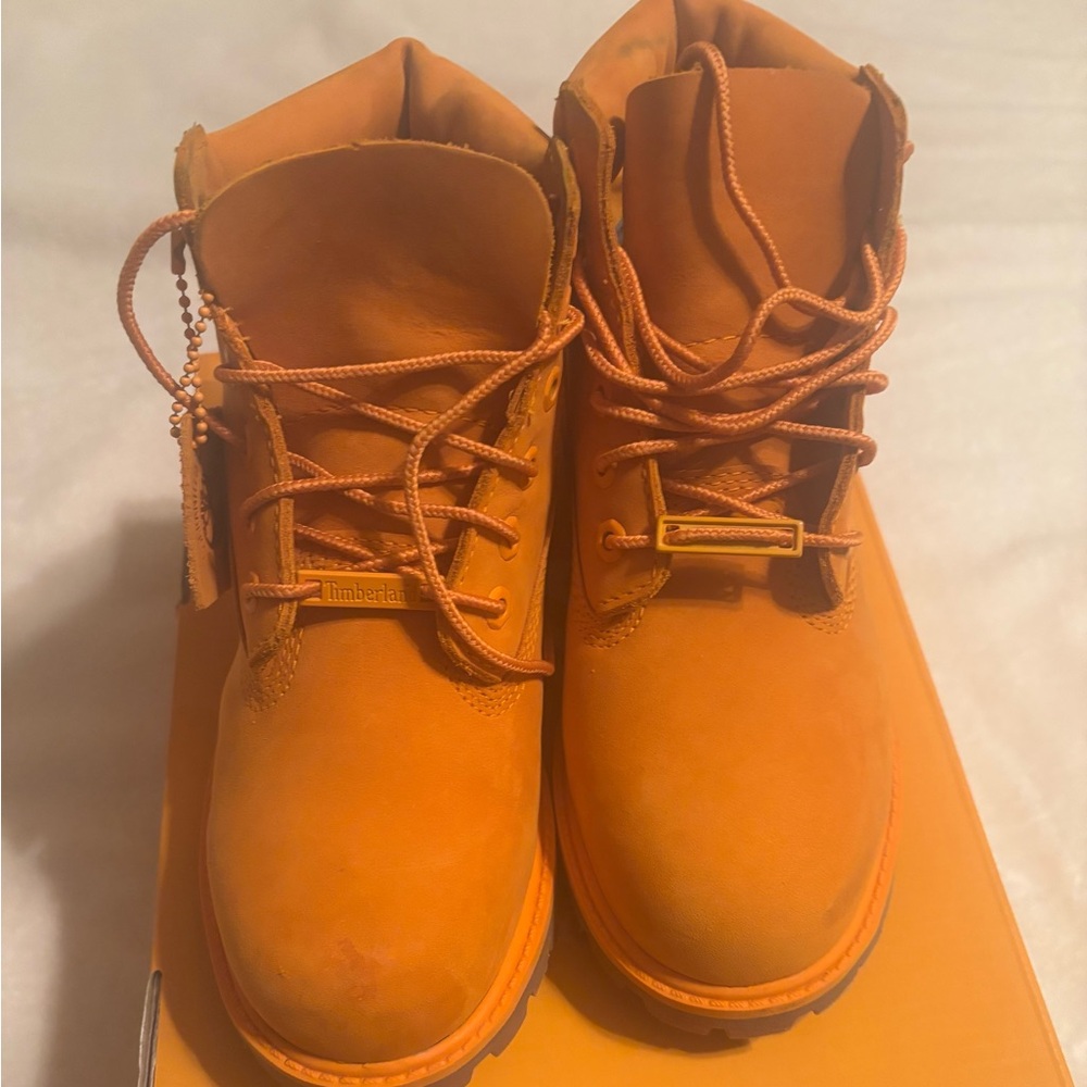 Timberland Kids' Bright Orange Boots